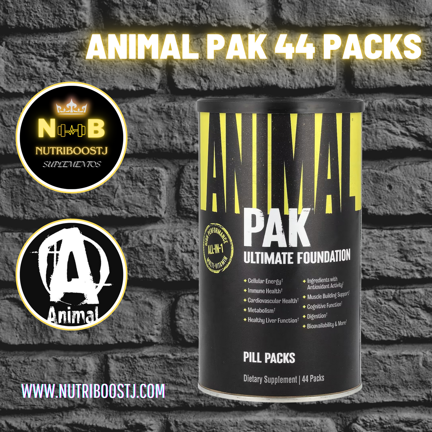Animal Pak 44 Packs
