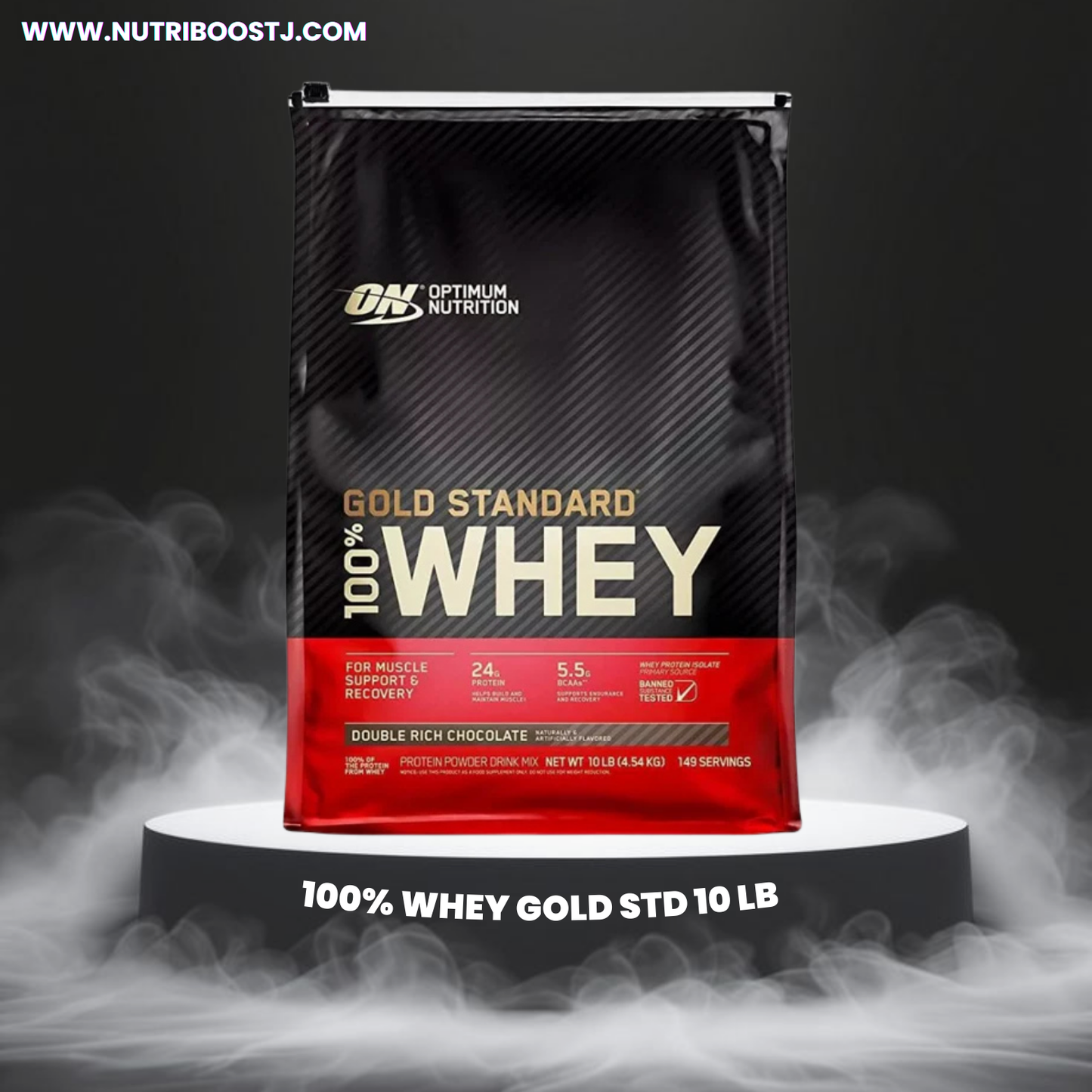 100% WHEY GOLD STD 10 lb