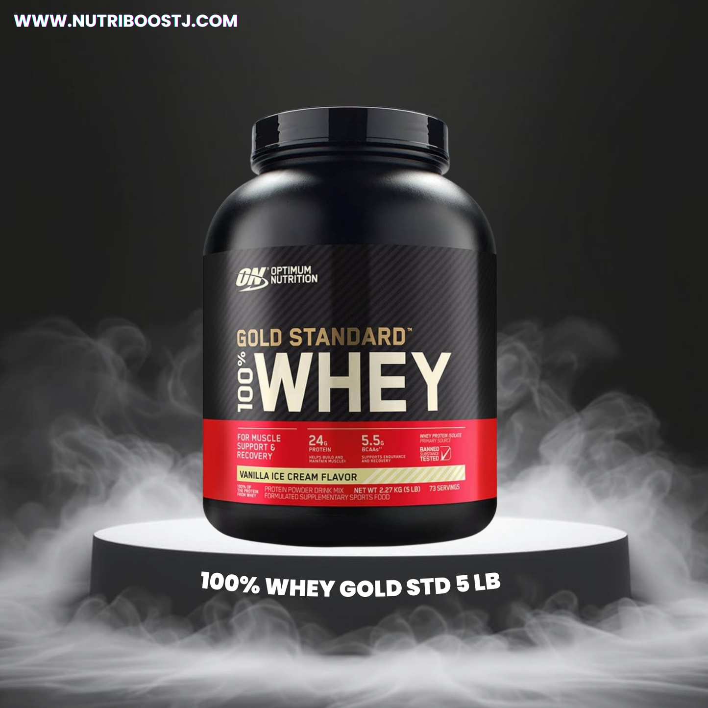 100% WHEY GOLD STD 5 lb