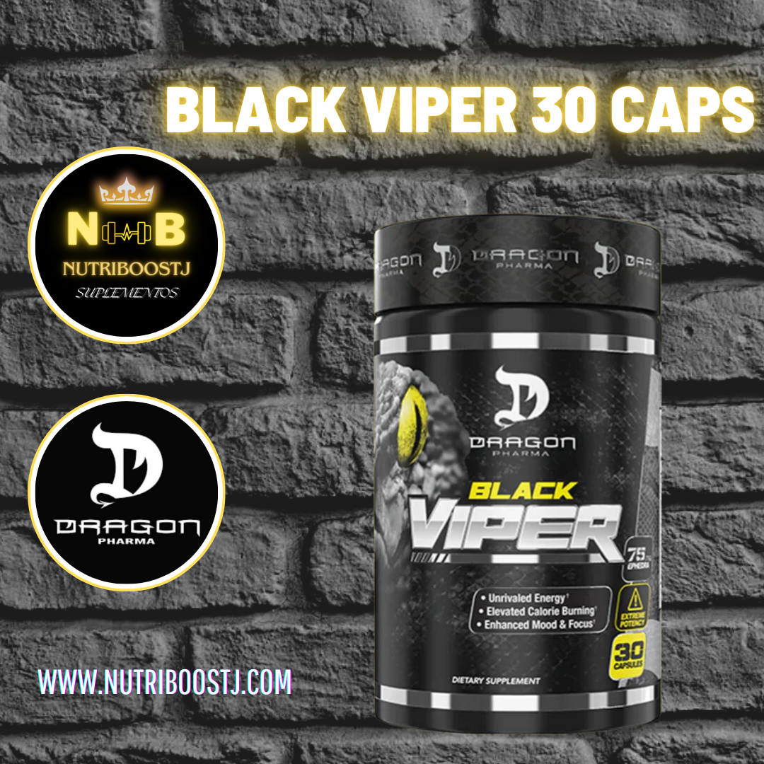 Black Viper 30 Caps
