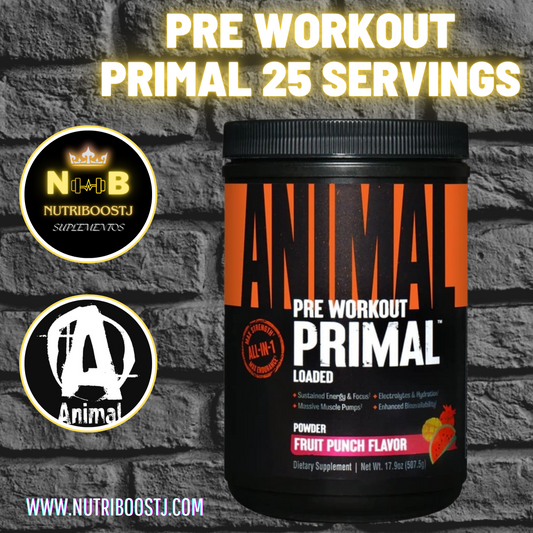 Pre Workout Primal 25 Servings