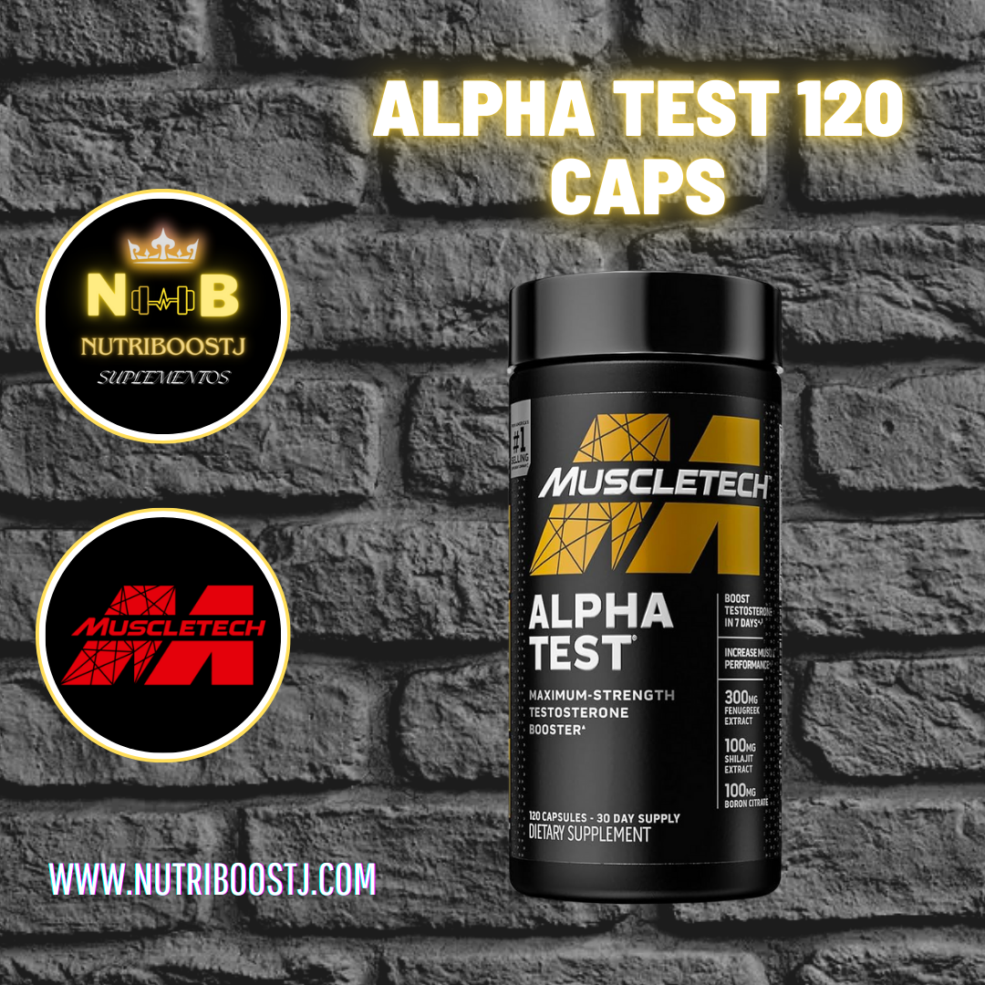 Alpha Test 120 Caps