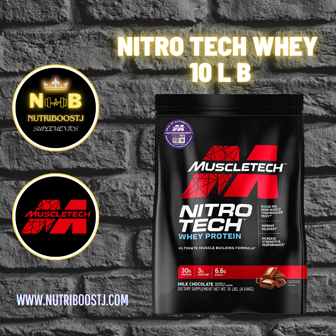 Nitro Tech Whey 10LB