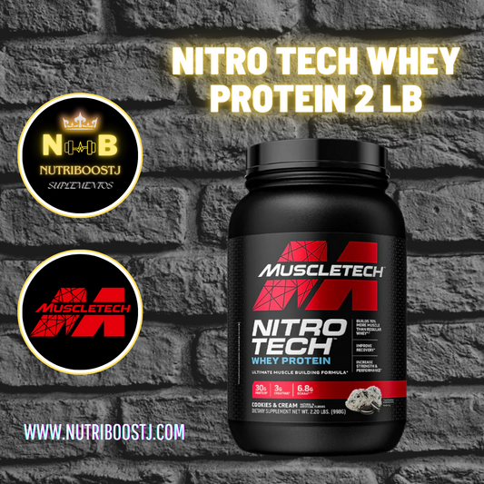 Nitro Tech Whey Protein 2LB